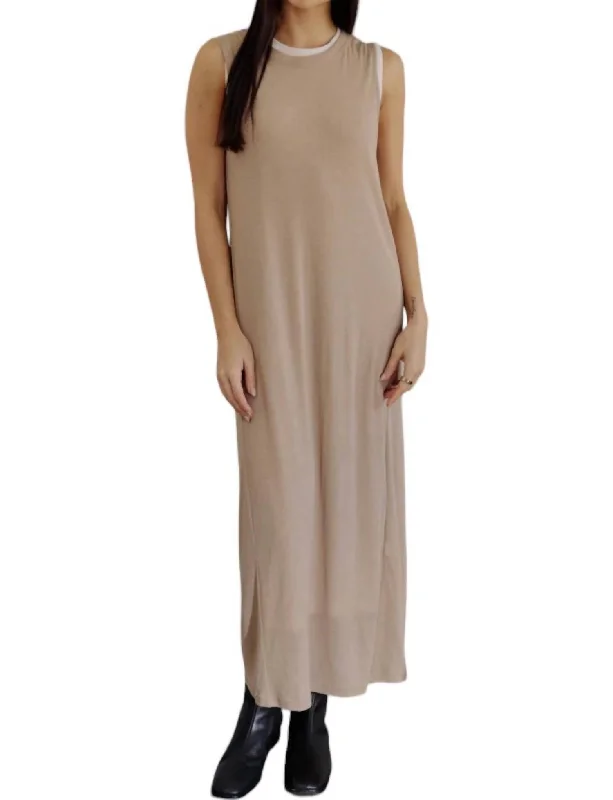 Women's Clothing For Special Occasions Eunice Dress In Tan