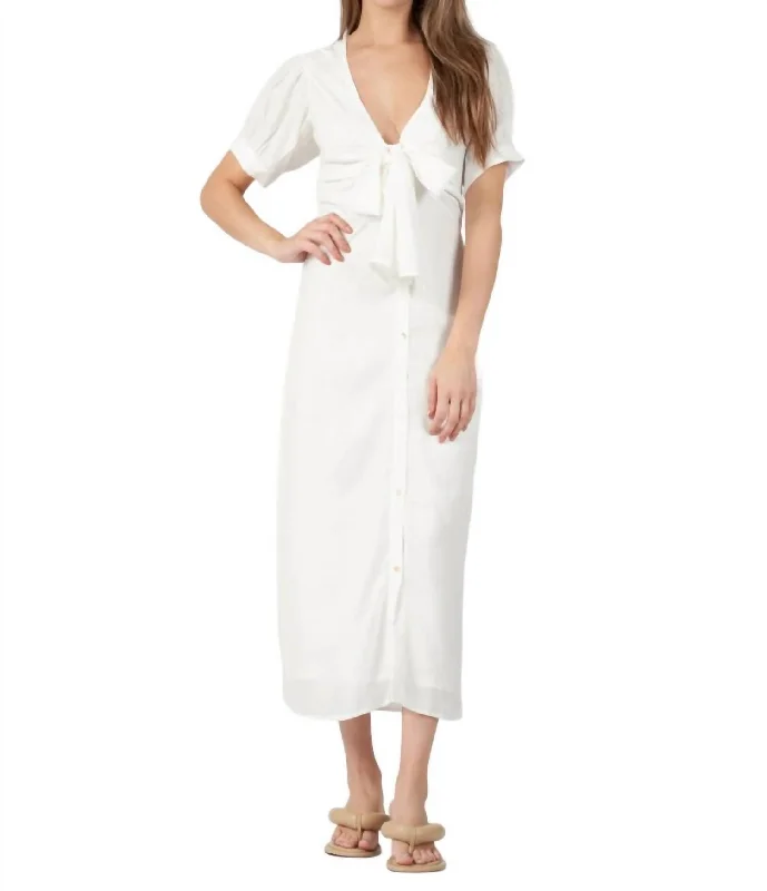 Women's Clothes For Work Grecian Dress In White