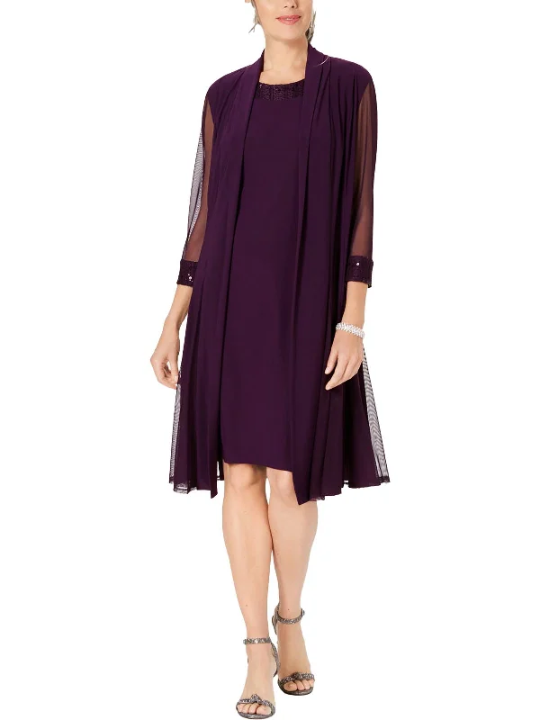 Stylish And Comfortable Clothing For Women Womens 2 PC Embellished Two Piece Dress