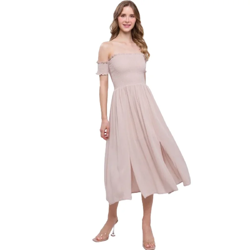 Women's Loungewear Clothes Flowy Off The Shoulder Dress