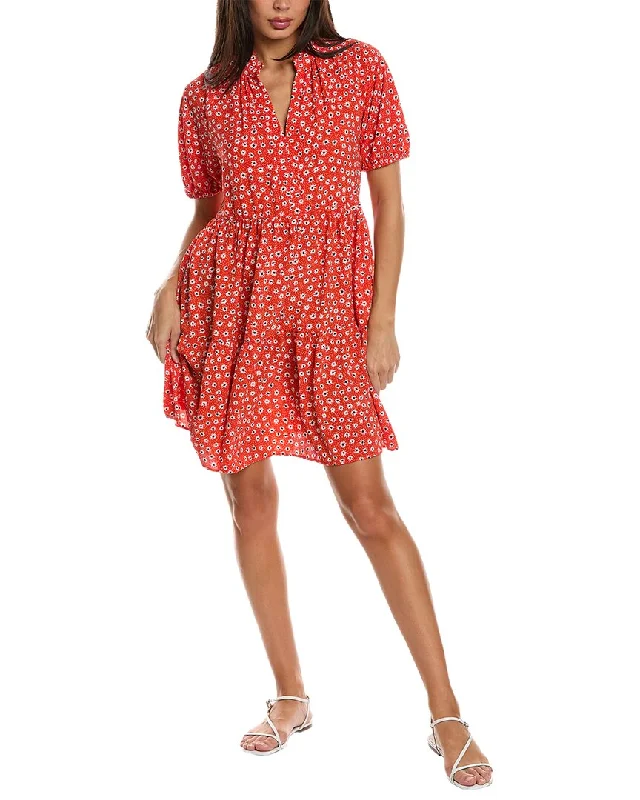 Unique Women's Fashion Pieces CeCe Baby Doll Tiered Dress