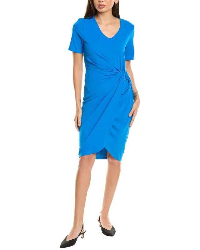 Casual Chic Tahari ASL Knotted Sheath Dress