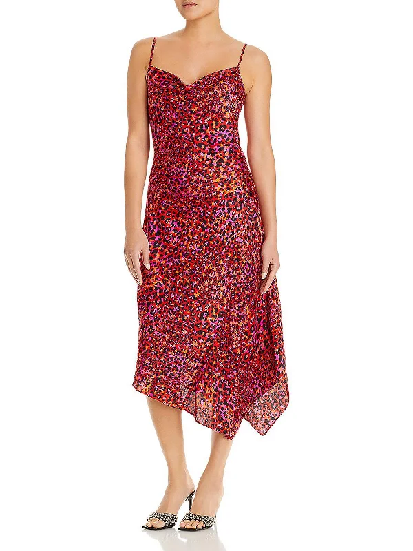 Women's Vacation Clothes Womens a Polyester Slip Dress
