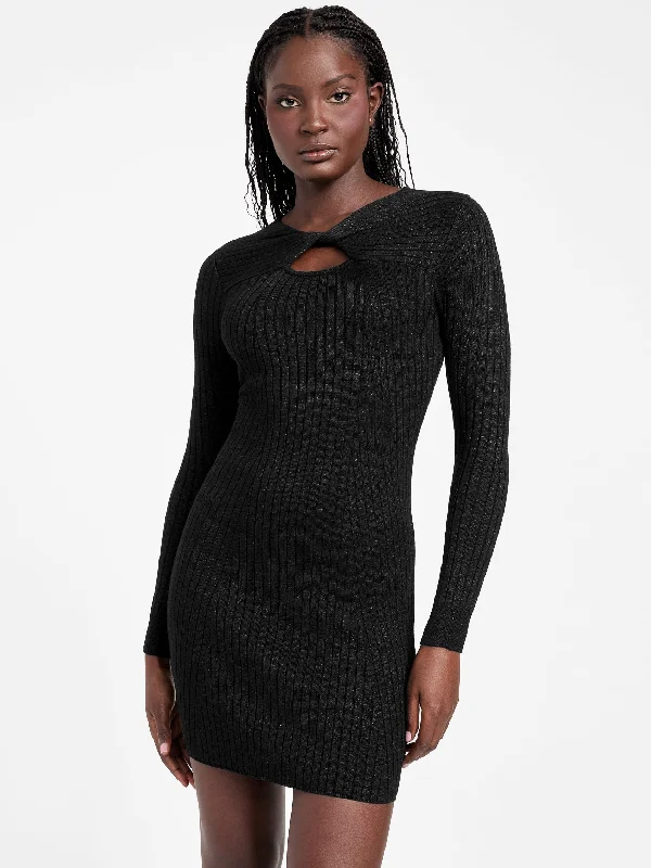 Trendy Women's Dresses Online Angelica Shimmer Sweater Dress