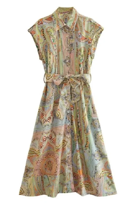 Women's Seasonal Wardrobe Clothing Women's Summer Night Dress In Sage Green