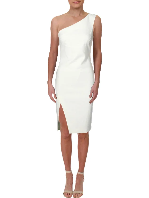 Formal Outfit For Women Helena Womens One Shoulder Sheath Cocktail Dress