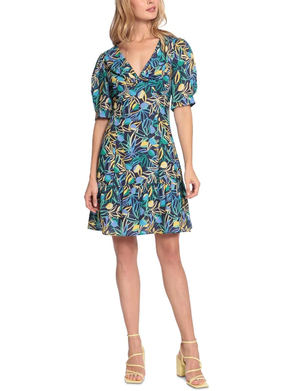 Trendy Fashion For Women Womens Ruffle Sweetheart Neckline Fit & Flare Dress