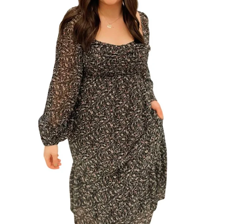 Women's Clothing Sets Tilly Dress In Black