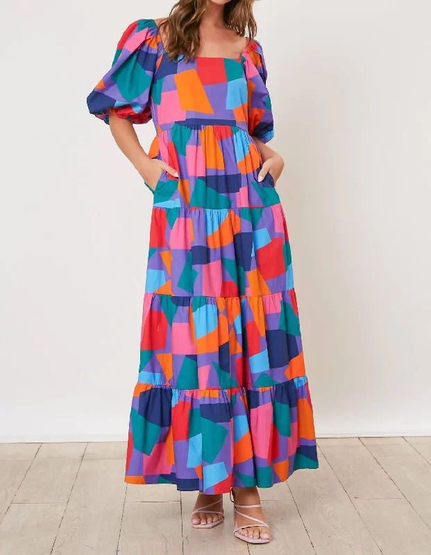 Casual Outfit For Women Falling For You Dress In Multi