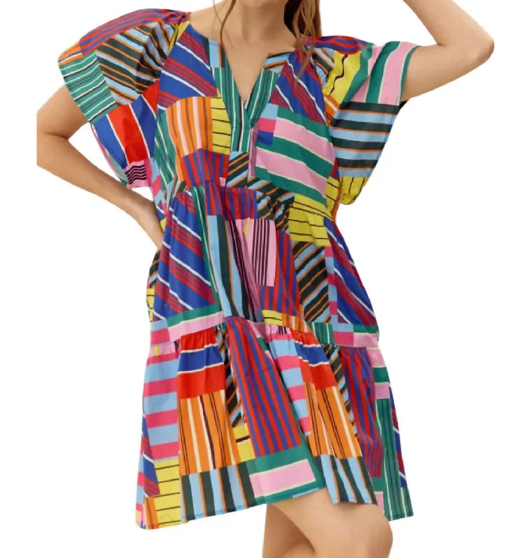 Women's Office Clothing I’Ve Been Gone Dress In Multi Color