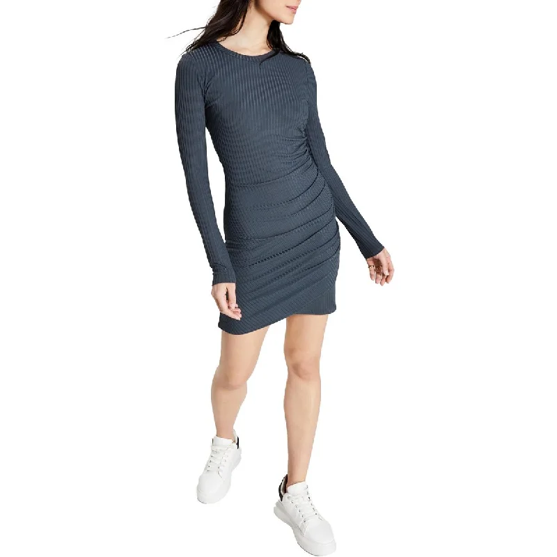 Women's Evening Wear Womens Knit Ribbed Sheath Dress