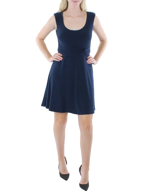 New Arrival Discounts Womens Scoopneck Knee Fit & Flare Dress