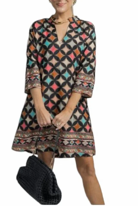 Women's Vintage Garments Jenna Dress In Black