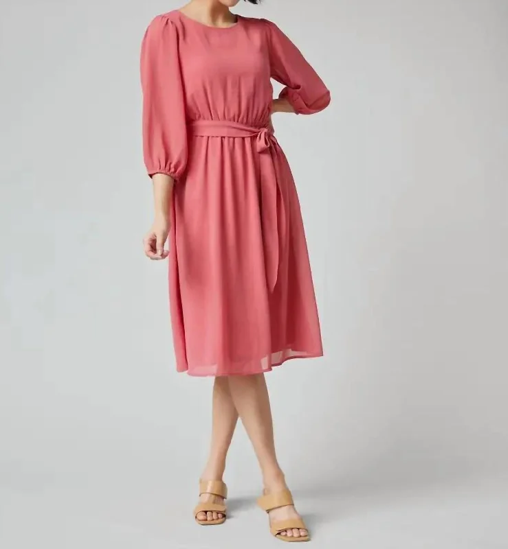 Women's Evening Garments Luna Dress In Pink