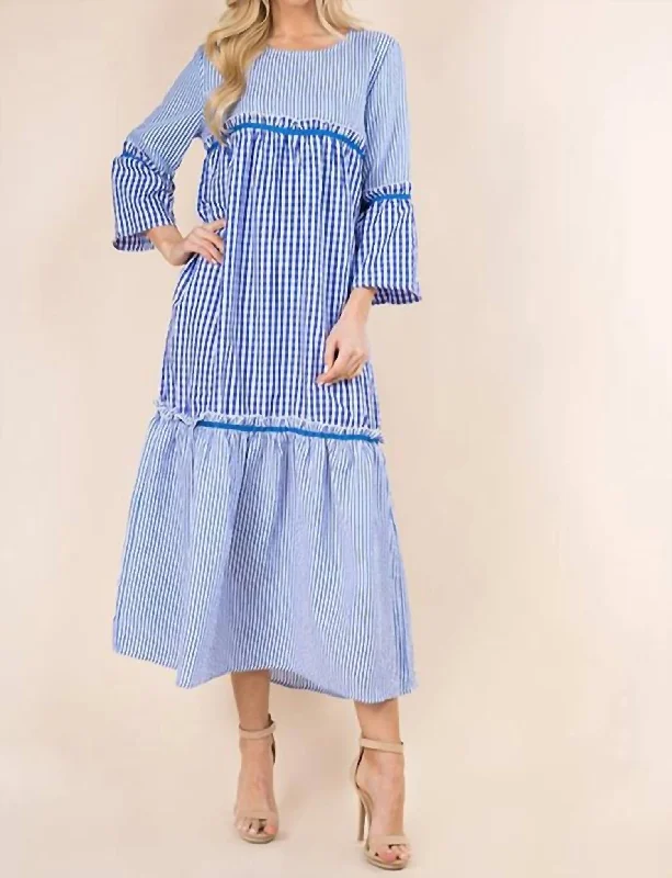 Stylish Savings Kylie Dress In Blue