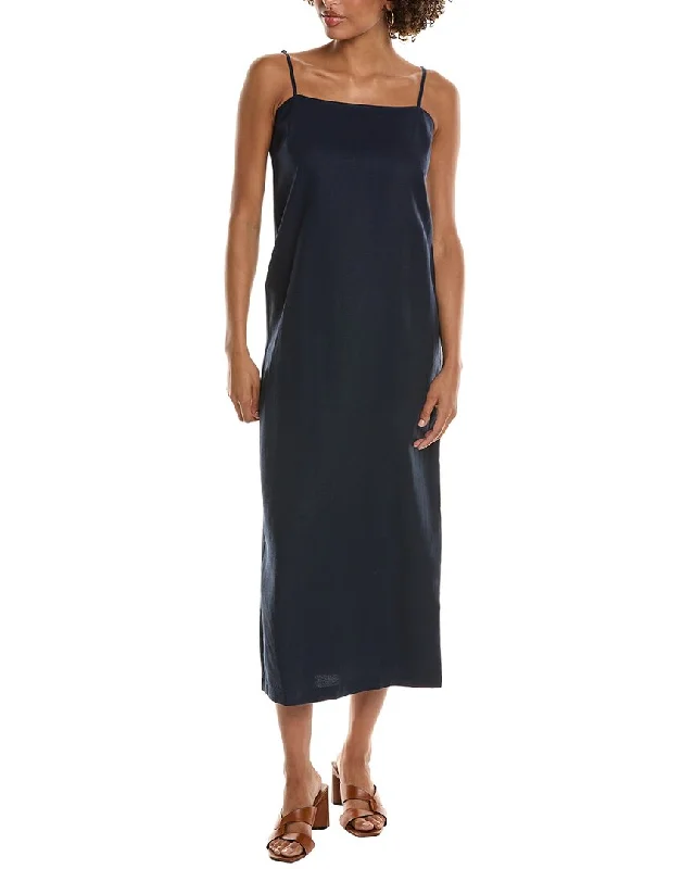 Timeless Women's Garments Rachel Parcell Linen-Blend Column Dress