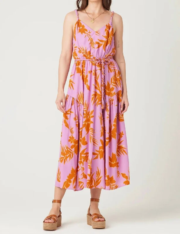Women's Athletic Garments Aura Dress In Vivid Orchid