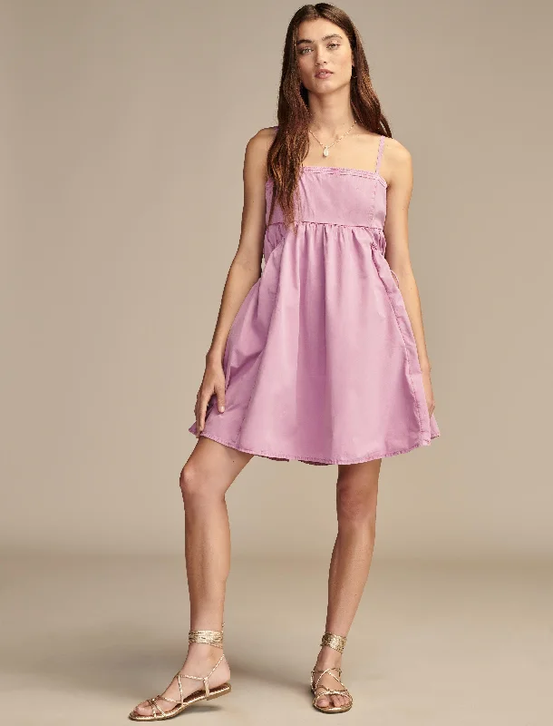 Women's Occasion Wear Clothing Lucky Brand Women's Drawstring Pocket Mini Tank Dress