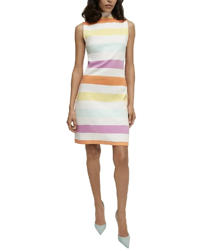 Timeless Women's Fashion Styles Isaac Mizrahi Mock Turtleneck Dress