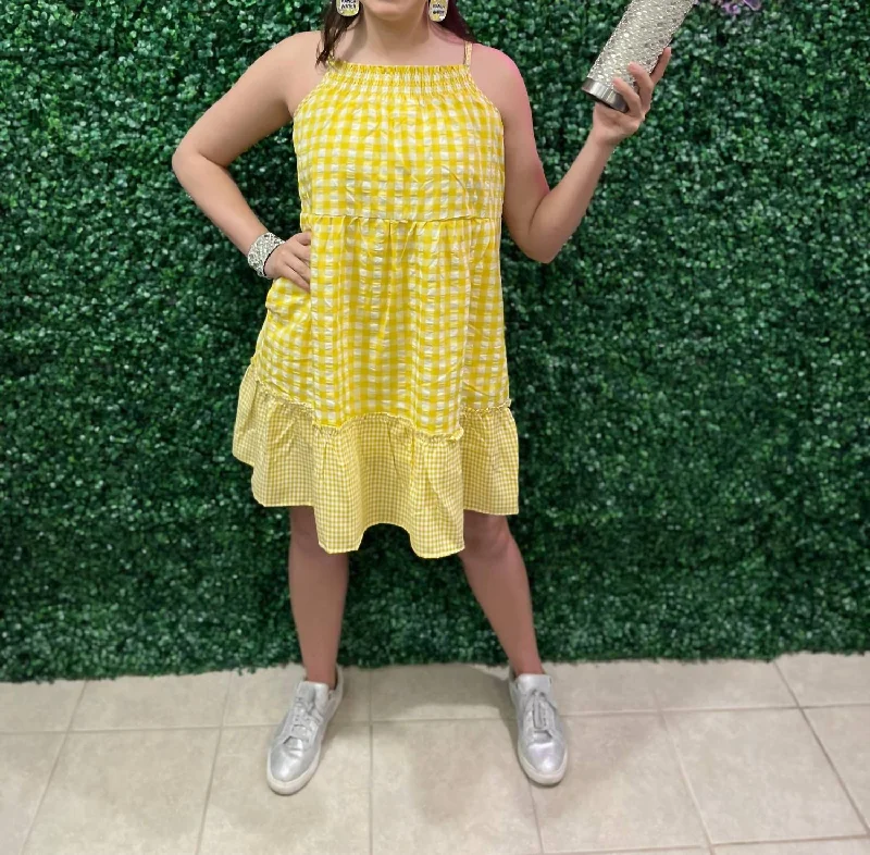 Women's Clothes for All-Day Comfort and Style Sunflower Power Dress In Yellow