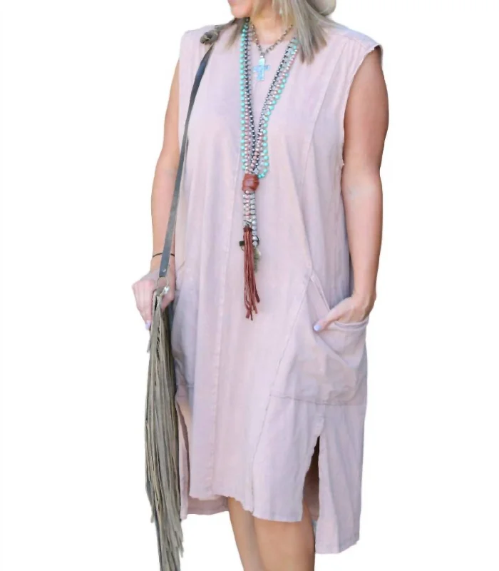 Women's Outfit Endless Ideas Dress In Washed Cocoa