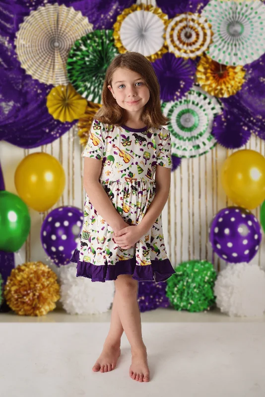 Women's Stylish Professional Garments MARDIGRAS DRESS
