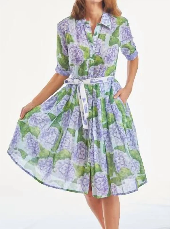 Women's Trendy Casual Outfit Mrs. Maisel Dress In Green And Lavender