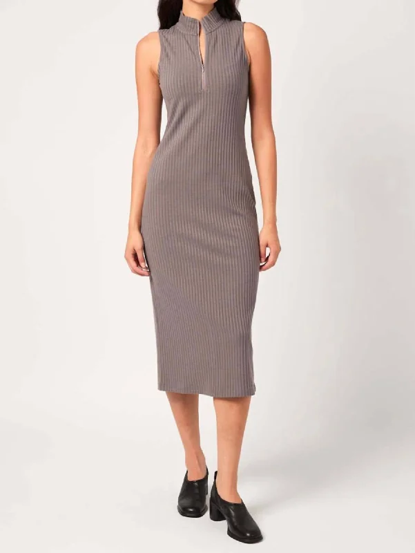Women's Relaxed Outfit The Vara Dress In Grey