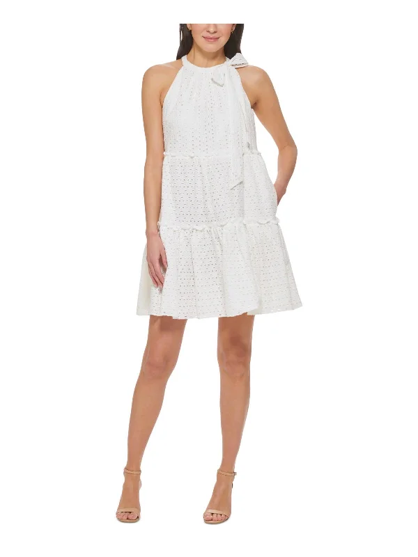 Casual Fashion Trends for Women Womens Summer Mini Halter Dress