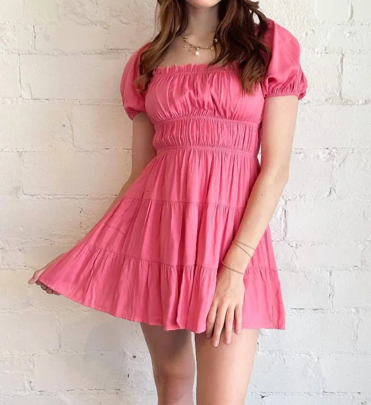 Exclusive Online Sale Annie Dress In Pink