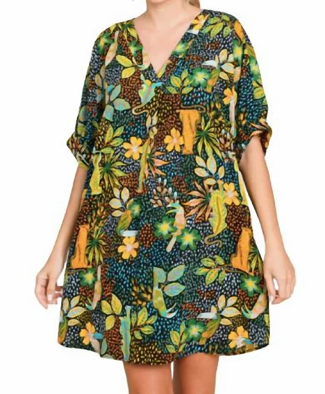 Sale On Clothing Wilder Dress In Black Multi