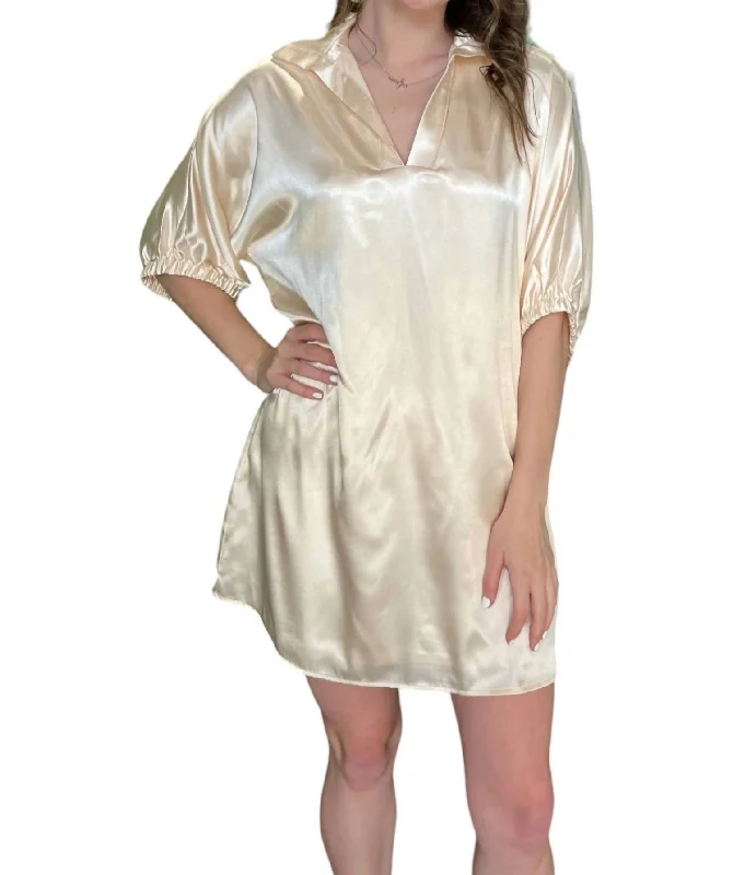 Affordable Online Boutique Charlotte Dress In Ivory