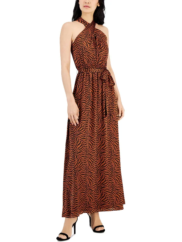 Sales Clothes Womens Daytime Maxi Halter Dress