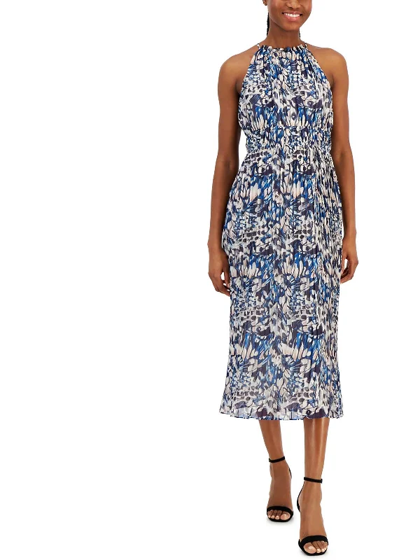 Casual Women's Clothing Online Womens Daytime Hi-Low Halter Dress