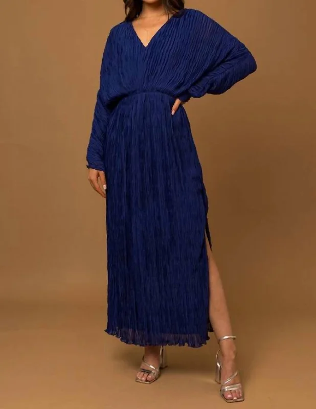 Women's Romantic Outfit Dayton Dress In Cobalt