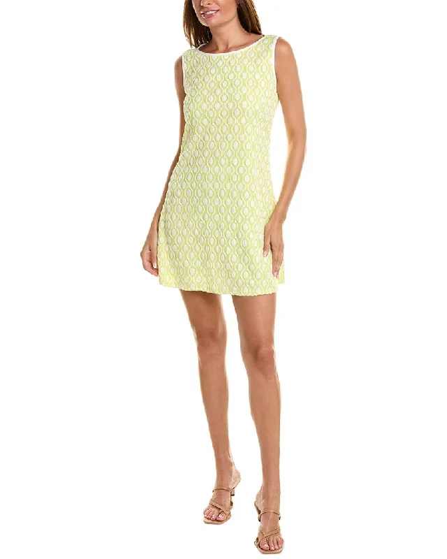 Women's Clothing Sale Isaac Mizrahi Jacquard A-Line Dress