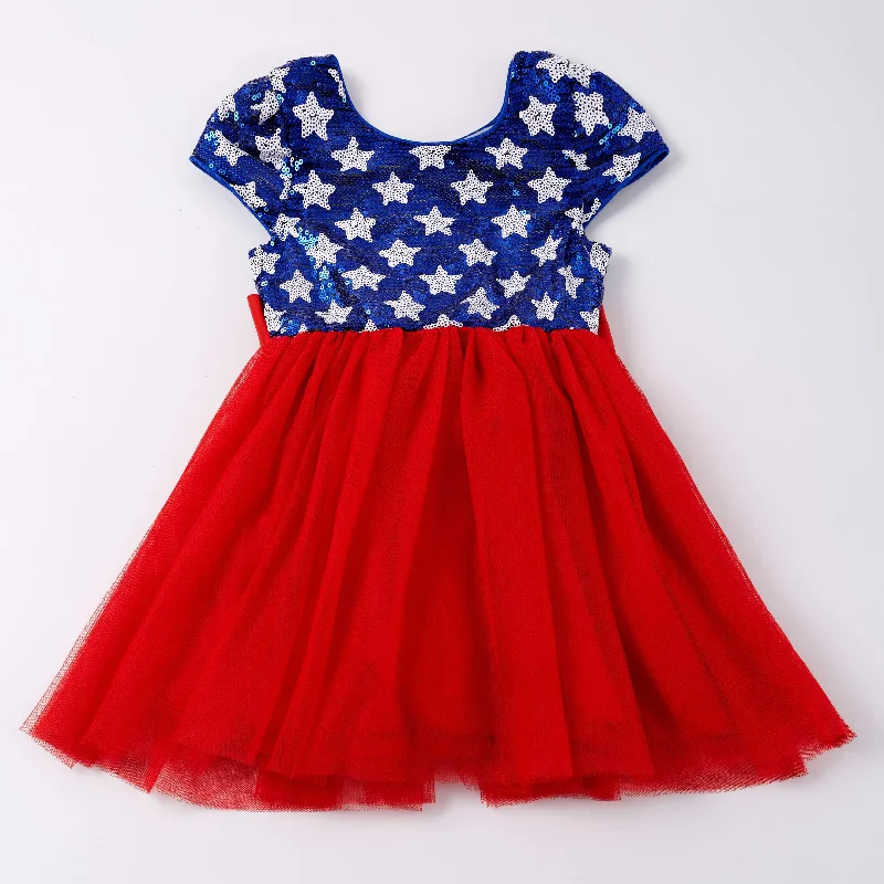 Chic Outfits PATRIOTIC TUTU SPARKLE DRESS