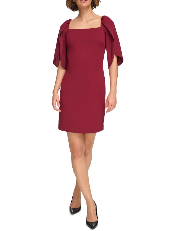 Formal Garments For Women Womens Polyester Sheath Dress