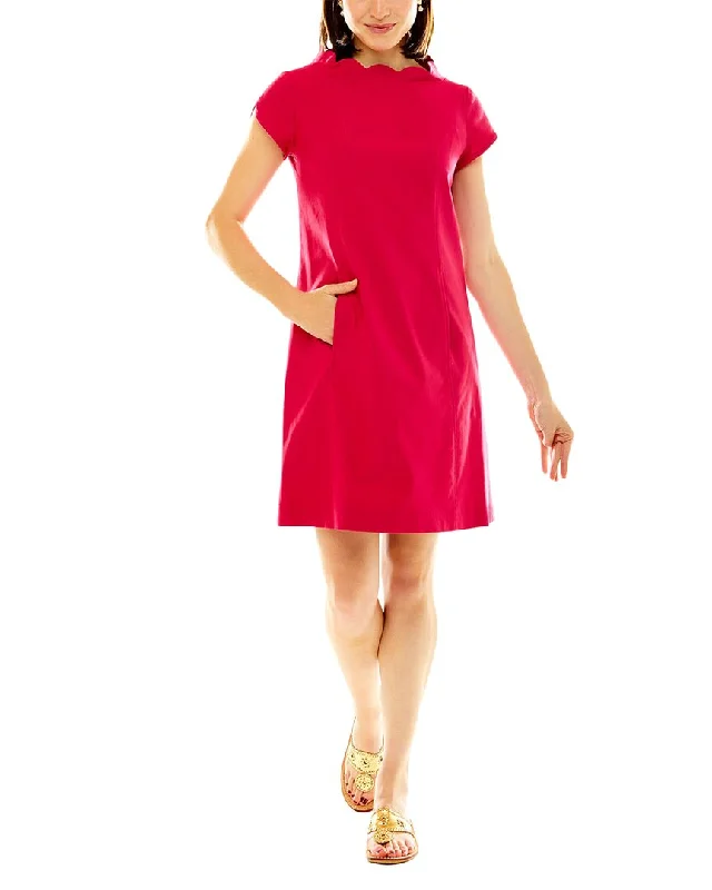 Casual Chic Sara Campbell The Emmy Scallop Dress