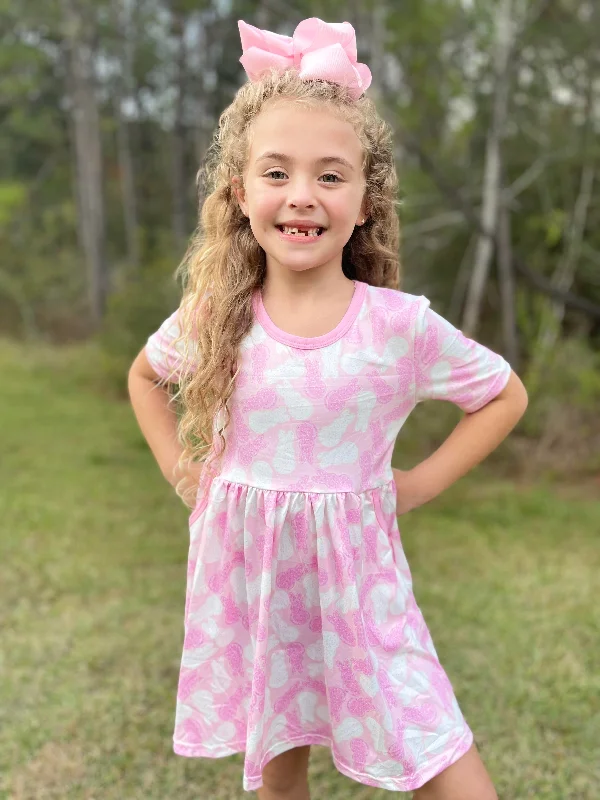 VIP Member Discount EASTER BUNNY COOKIES DRESS WITH POCKETS