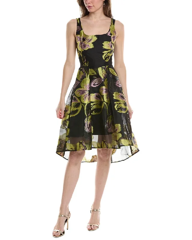 Best Online Women's Boutiques Eva Franco Betty Burnout Jacquard A-Line Dress