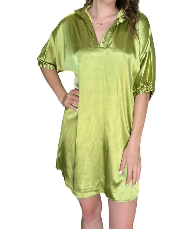 Online Boutiques Affordable Charlotte Dress In Kiwi