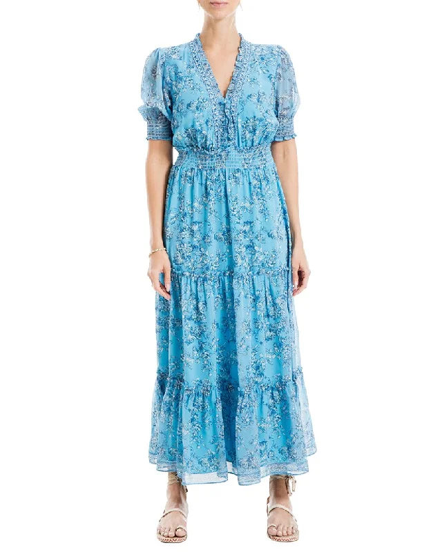 Women's Trendy Clothes Max Studio V Neck Dress