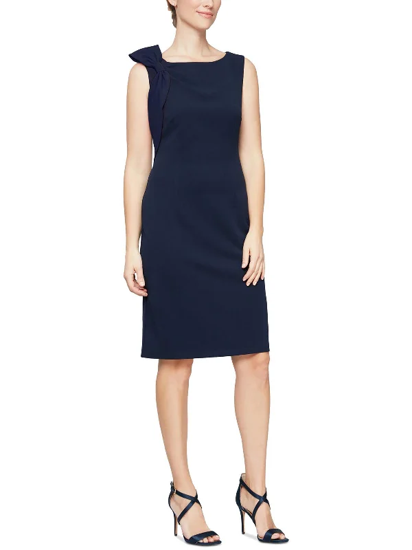 Vibrant Femme Fashion Womens Semi-Formal Above-Knee Sheath Dress