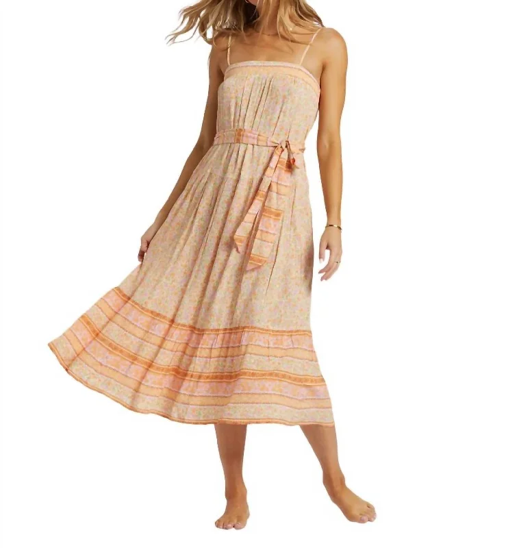 Plus Size Women's Fashion Wish For You Dress In Pink Dream
