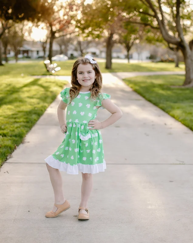 Limited Time Offer SHAMROCK DRESS WITH POCKETS
