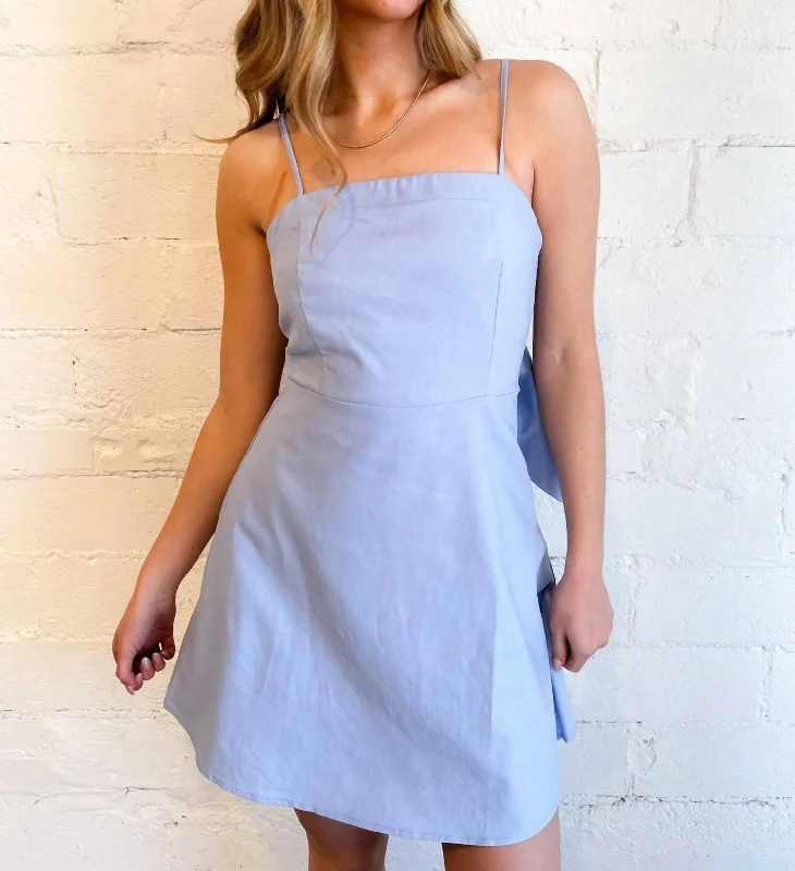 Laid-Back Elegance Bluebell Dress