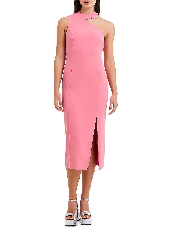 Sale Clothes Online Womens Slit Recycled Polyester Sheath Dress