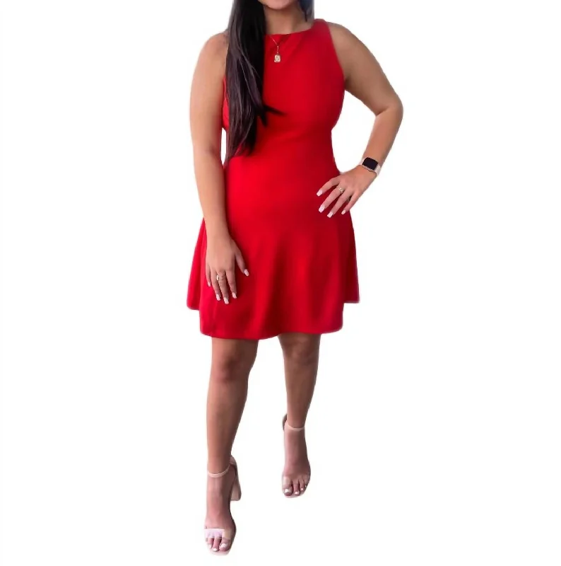 Glamorous Evening Wear Offer The World Dress In Red