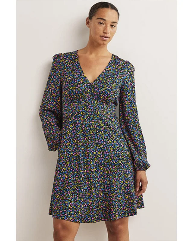Women's Evening Wear Boden V-Neck Jersey Tea Dress